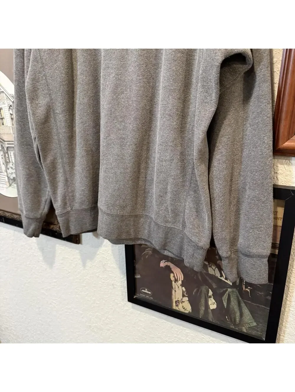 Vintage 00s Santa Cruz Bicycles Gray Designer Men’s Sweatshirt Oversized Small - Picture 4 of 6